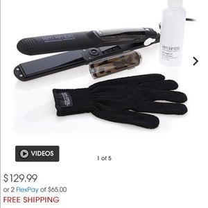 Silk vapor flat iron